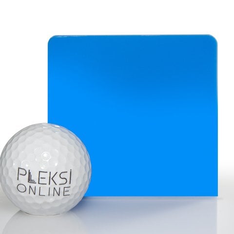 2.8mm Mavi Renkli Pleksi Levha