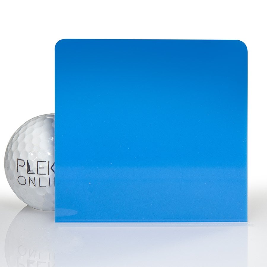 2.8mm Mavi Renkli Pleksi Levha