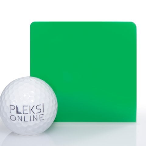 2.8mm Koyu Yeşil Renkli Pleksi Levha
