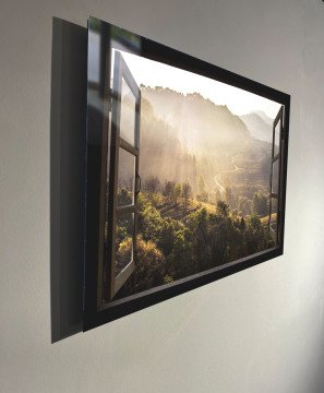 Sisli Orman Manzara Pleksi Tablo