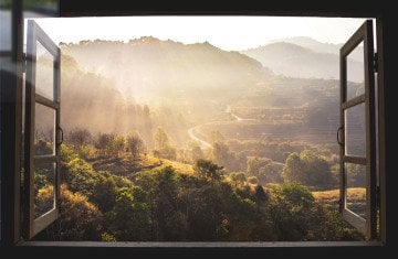 Sisli Orman Manzara Pleksi Tablo