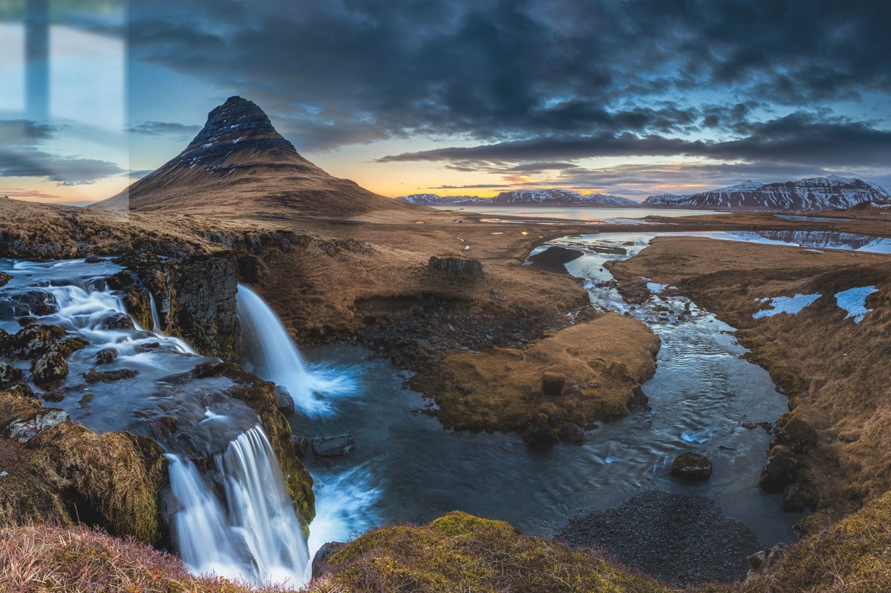 Nehir - Doğa Manzara Pleksi Tablo