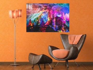 Soyut Temalı Pleksi Tablo