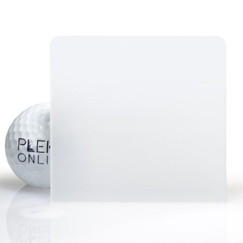 7.8mm Buzlu Beyaz Renkli Pleksi Levha