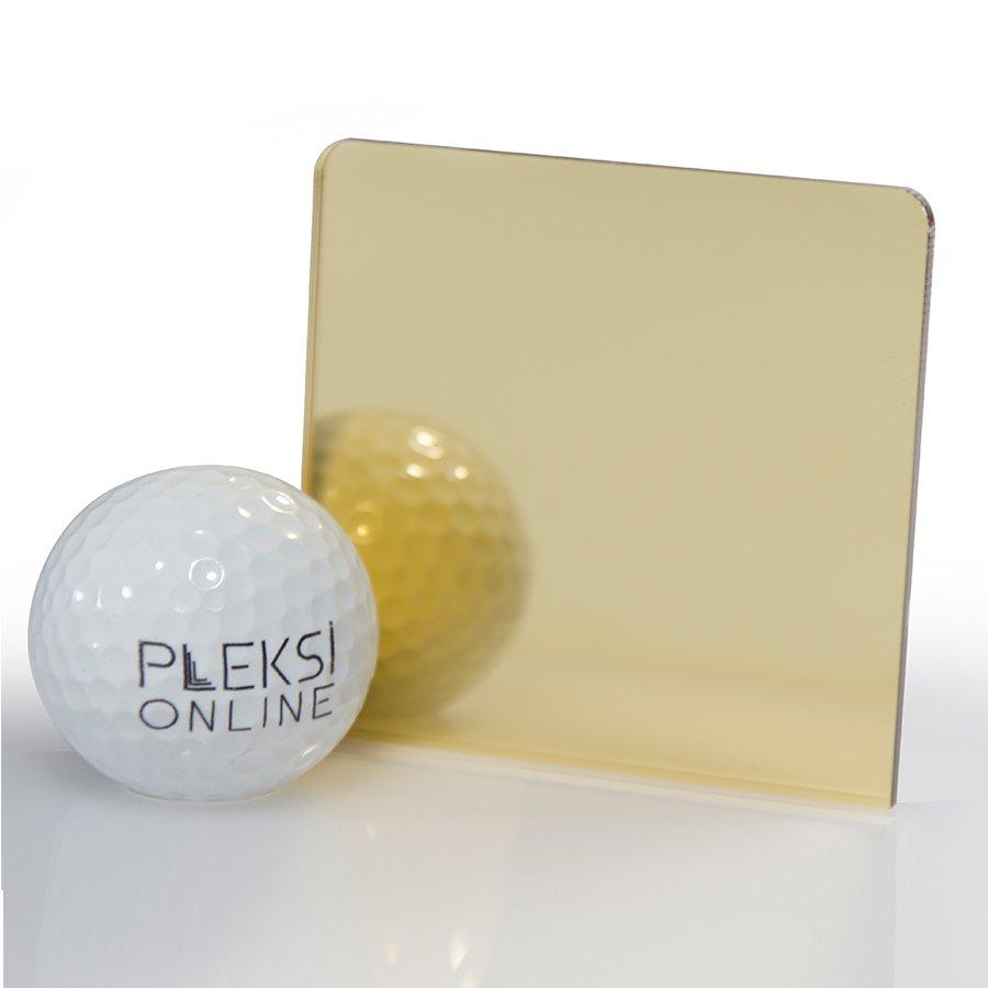 1.6 mm Aynalı Pleksi Altın - Gold