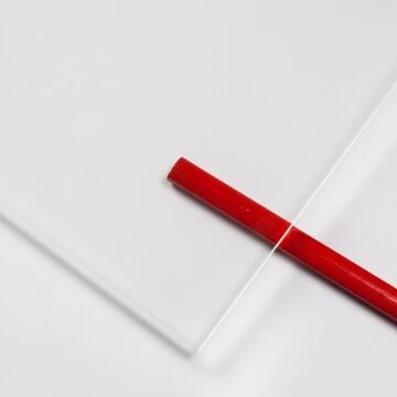 9.8 mm Şeffaf Pleksi Levha